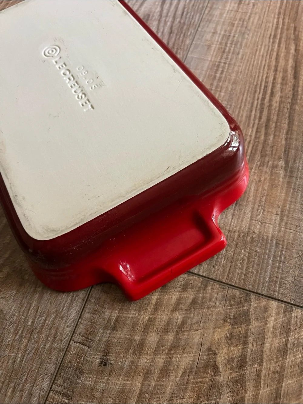 Le Creuset easy creuset finish